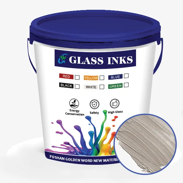 Dekoratīvā krūzīte pret skrāpējumiem{0}}izturīga zemas temperatūras stikla tinte